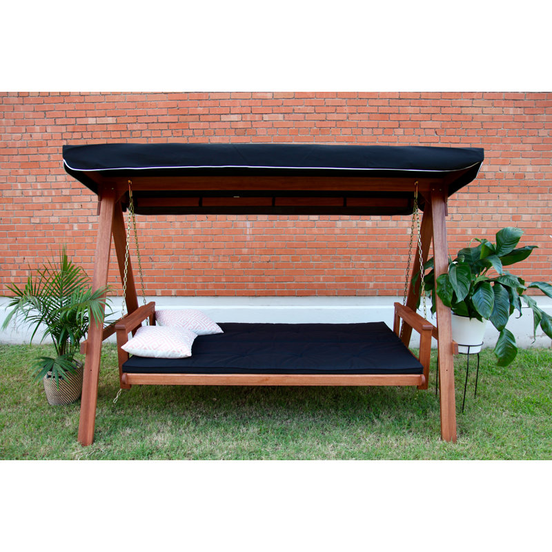 Darby Home Co Peggy Daybed Porch Swing with Stand & Reviews Wayfair